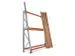 magazijnrek voor profielen,aanbouwveld,eenzijdig,HxBxD 3300x2700x700mm
