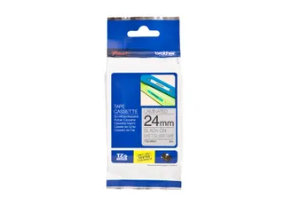 Labeltape Brother P-touch TZe-M951 metallic 24mm zwart op zilver - 4