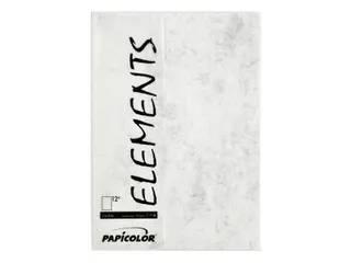 Kopieerpapier Papicolor A4 200gr 6 vel marble grijs - 2