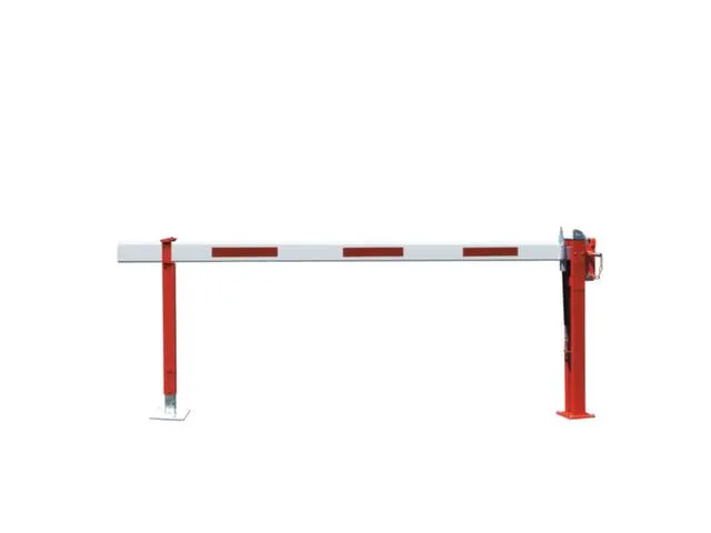 slagboom met gasdrukveer,m. Oplegsteun,totale B 5,73m,lichte B 5,31m