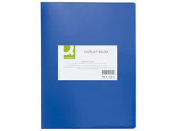 Showalbum A4 PP 20 Tassen Blauw