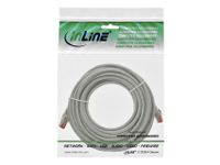 Kabel InLine Cat.6 S FTP koper 10 meter grijs
