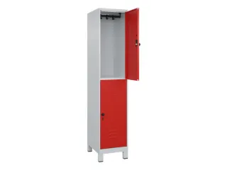 dubbeldekse locker,HxBxD 1950x400x500mm,1x2vak.,vak B 400mm - 2