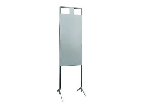 stembord,HxB 2100x700mm,1nummerplaat,frame verzinkt
