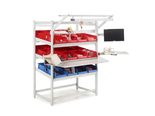 ESD-Kanban-stelling,grondveld,HxBxD 1860x933x805mm,veldl. 700kg