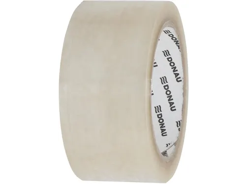 Donau verpakkingstape PP Hot-Melt 48mmx66m 50 micron transparant