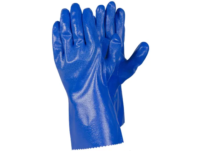 Tegera 7351 nitril handschoenen blauw maat 7 per 10 paar