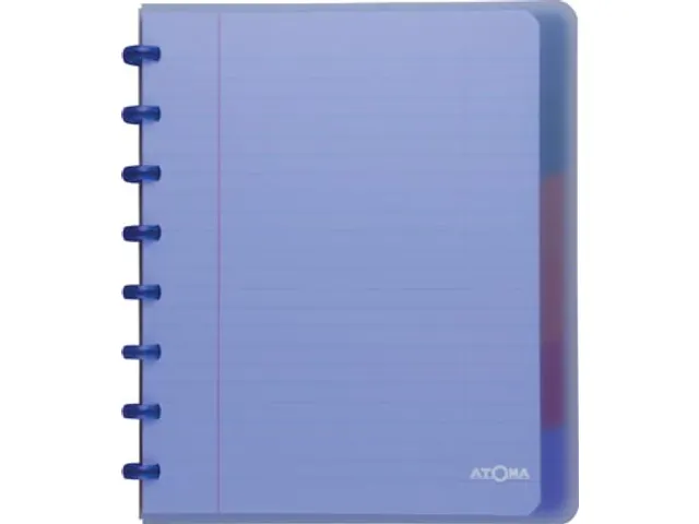 Trendy cahier, ft A5+, 120 pages, ligné, met 6 tabbladen, in couleurs