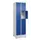 lockerkast,HxBxD 1950x600x500mm,2x4vakken,vak B 300mm,cil.-slot,voeten