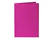 Correspondentiekaart Papicolor dubbel 105x148mm felroze pak à 6 stuks