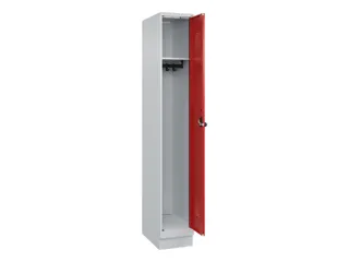 locker,HxBxD 1950x300x500mm,1vak,vak B 300mm,draaigrendel,sokkel - 2