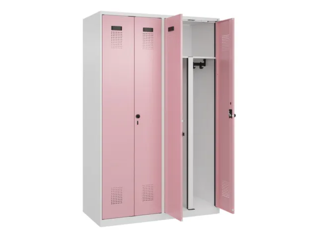 PBM-locker,HxBxD 1850x1200x500mm,4vak,vak B 300mm,draaigrendel