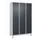 locker,HxBxD 1950x1200x500mm,3vak,vak B 400mm,cil.-slot,voeten