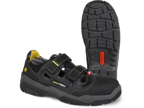 Jalas 1510 S1 veiligheidssandalen SRC HRO zwart maat W-41, per paar