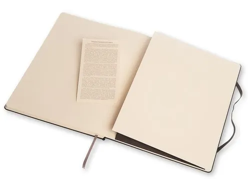 Notitieboek Moleskine pocket 90x140mm ruit 5x5mm hard cover zwart