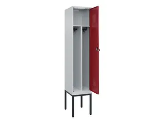 locker voor scheiding van kleding,HxBxD 2120x400x500mm,1vak - 1