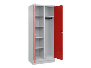 wasgoedverdeelkast,HxBxD 1950x800x500mm,vak B 400mm,draaigrendel - 2