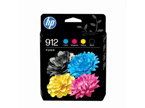 HP 912 originele inktcartridges 4-pack CMYK 6ZC74AE