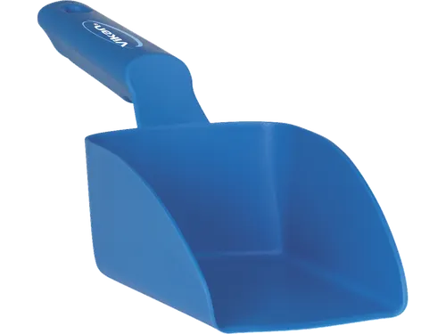 Rechte Handschep Klein 0.5 Liter Blauw