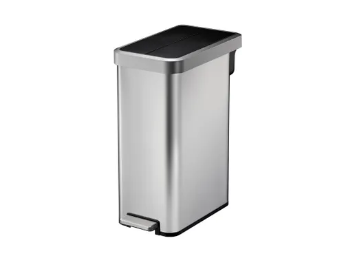 Ecofly II Pedaalemmer 45 Liter Mat RVS Zwart