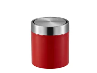 Fandy Tafelafvalbak Rood Mat RVS - 1