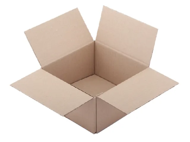 Verzenddoos CleverPack enkelgolf 200x200x110mm bruin 10stuks