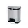 Pedaalemmer Slim Jim Step On Front Mat RVS 30 Liter Zwart