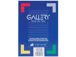 Gallery Witte Etiketten 105x35mm