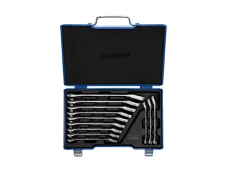 GEDORE 7 UR-012 Set steeksleutels met ringratel - 1