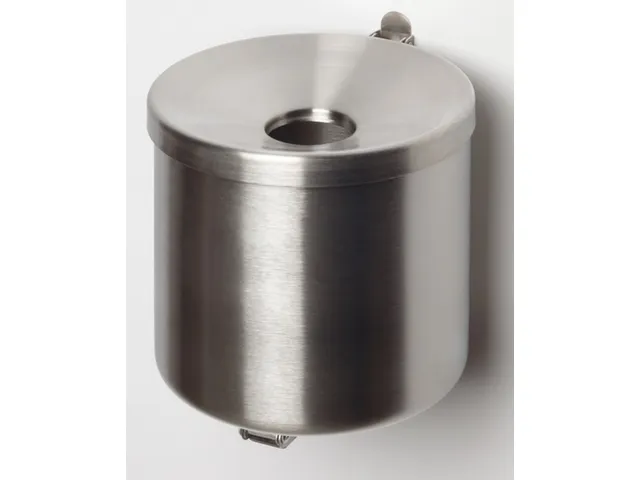 Wandasbak 2.4 liter HxØ 160x155mm Rvs