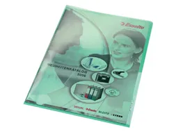 L-map Leitz premium A4 0.15mm PVC groen