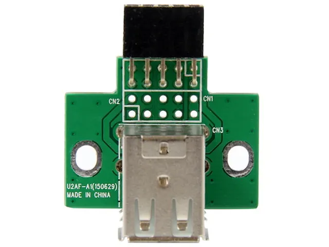 2-poorts USB moederbord header adapter