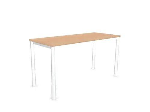 In hoogte verstelbaar bureau,HxBxD 720-840x1400x600mm,NE-esdoorn