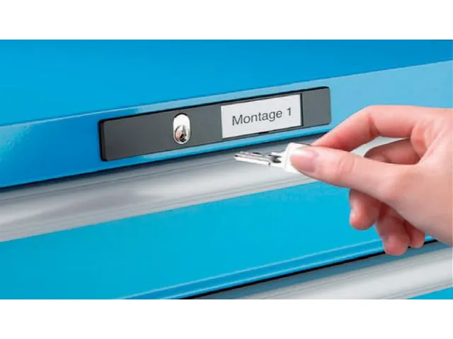 ladekast HxBxD 1000x1023x725mm 6laden Key lock