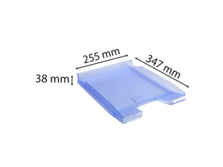 Brievenbak COMBO MIN I2 ijsblauw/transp. - 3