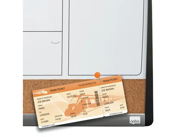 Nobo magnetisch combibord met maandplanner 58.5x43cm