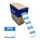Etiket Avery HACCP maandag blauw 25x25mm 1000 stuks