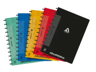 Schrift Adoc Classic A4 ruit 5x5mm 144 pagina's 90gr assorti - 3