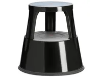 Wedo Rolkruk STEP - Kunststof, Opvouwbaar, Draagkracht 150 Kg, TÜV-getest, Hoogte 43 Cm, Zwart 43 Cm Hoge Rolkruk