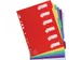 Tabbladen Exacompta A4 11-Gaats 6-Delig Assorti Pp