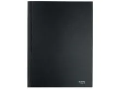 Dossiermap Leitz Recycle A4 3-kleps karton zwart