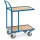 Rolplateau's 2 Etages 135610 250kg Hout 600x400mm Ral5007 Duwbeugel