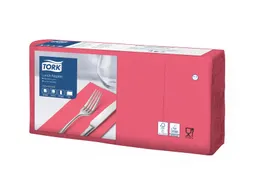 Tork 477417 Lunchservet Advanced Rood 33x33cm