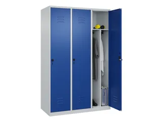 locker voor scheiding van kleding,HxBxD 1850x1200x500mm,3vak - 3
