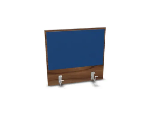 opzetpaneel bureau aanbouw achter NP-tiepolo nut BN6016-blauw 600mm