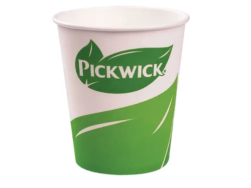 Beker karton Pickwick 250ml thee 100 stuks