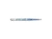 Penhouder Standardgraph gemarmerd blauw/ wit
