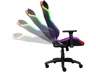 Gxt719 Ruya Gaming Chair 25185 RGB verstelbaar kunstleer zwart - 3