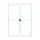 Etiket Rillstab 99.1x139mm Wit