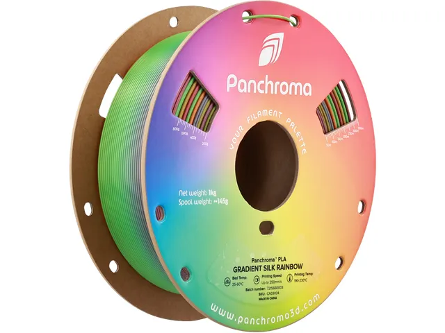 3D Filament PLA 1,75mm GRADIENT SILK RAINBOW 1kg